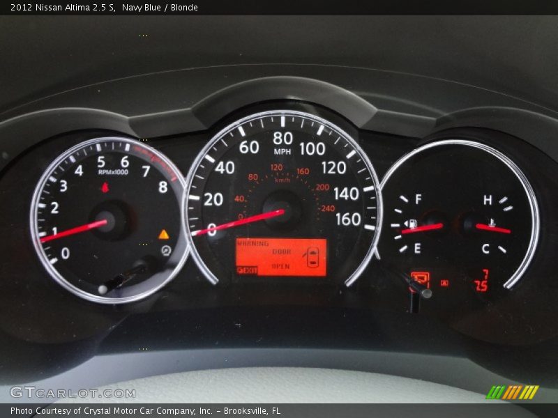 Navy Blue / Blonde 2012 Nissan Altima 2.5 S