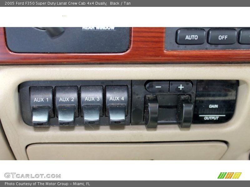 Black / Tan 2005 Ford F350 Super Duty Lariat Crew Cab 4x4 Dually