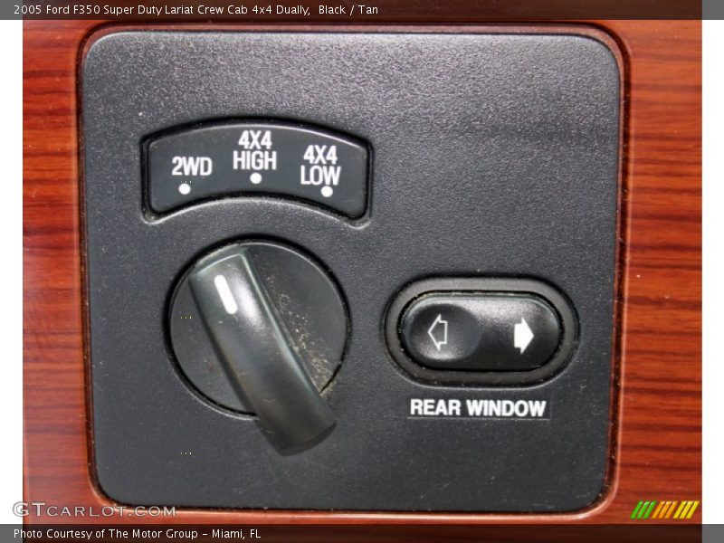 Black / Tan 2005 Ford F350 Super Duty Lariat Crew Cab 4x4 Dually