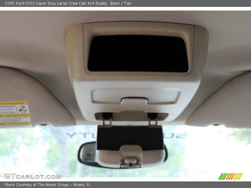 Black / Tan 2005 Ford F350 Super Duty Lariat Crew Cab 4x4 Dually