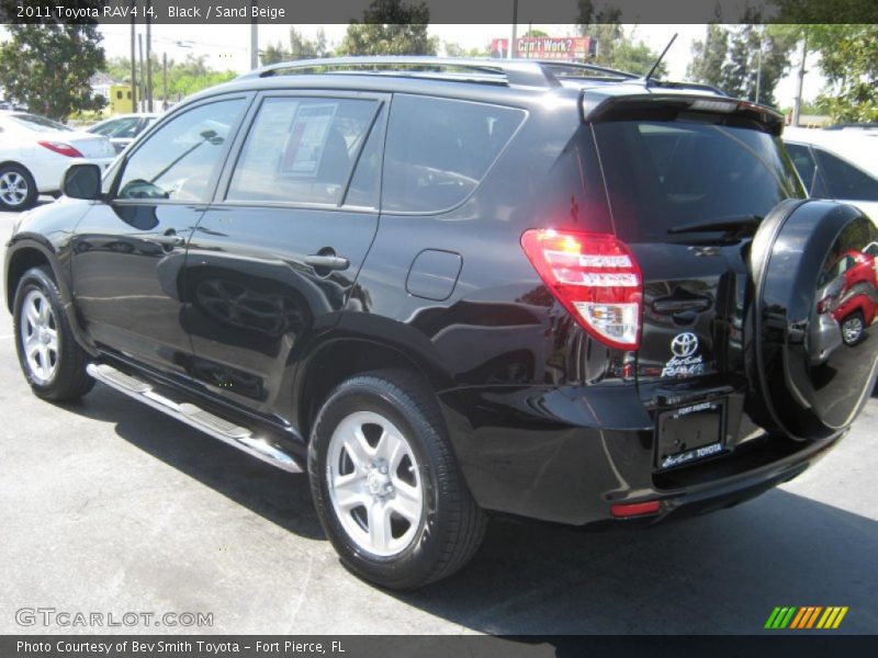 Black / Sand Beige 2011 Toyota RAV4 I4