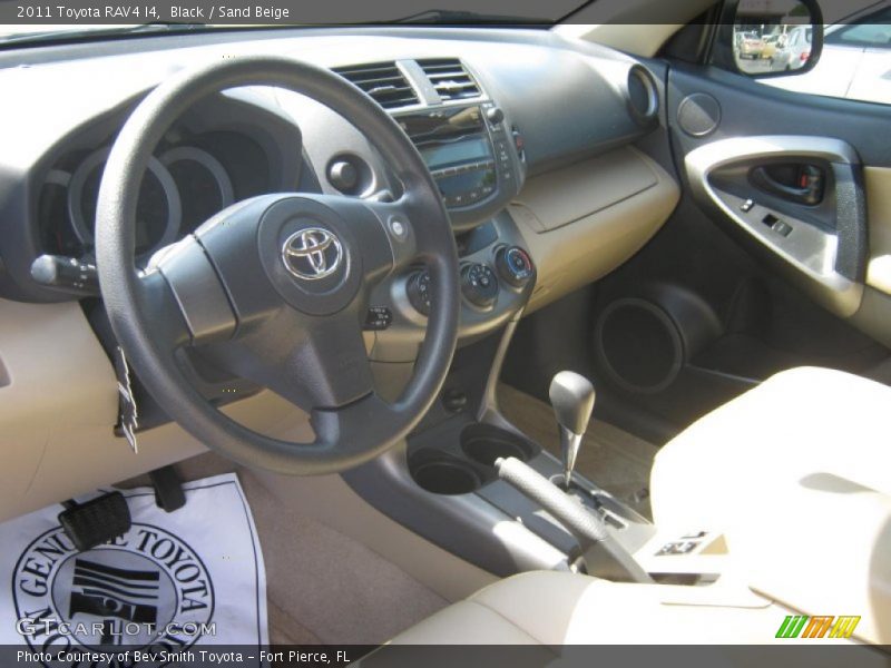 Black / Sand Beige 2011 Toyota RAV4 I4