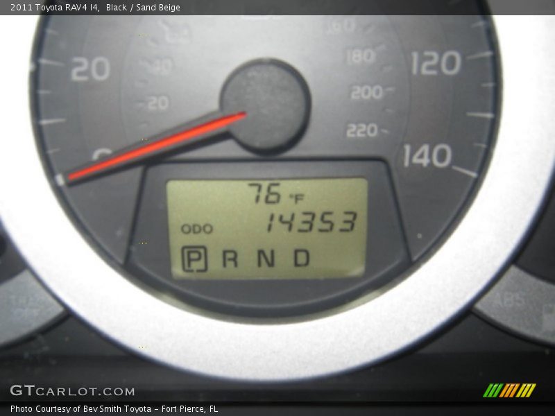 Black / Sand Beige 2011 Toyota RAV4 I4