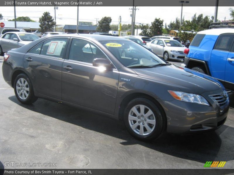Magnetic Gray Metallic / Ash 2007 Toyota Camry Hybrid