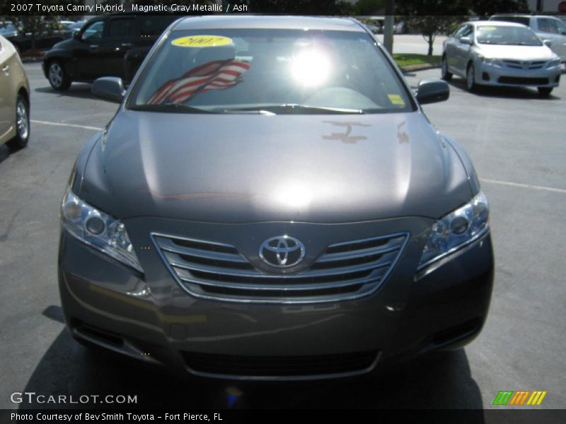 Magnetic Gray Metallic / Ash 2007 Toyota Camry Hybrid