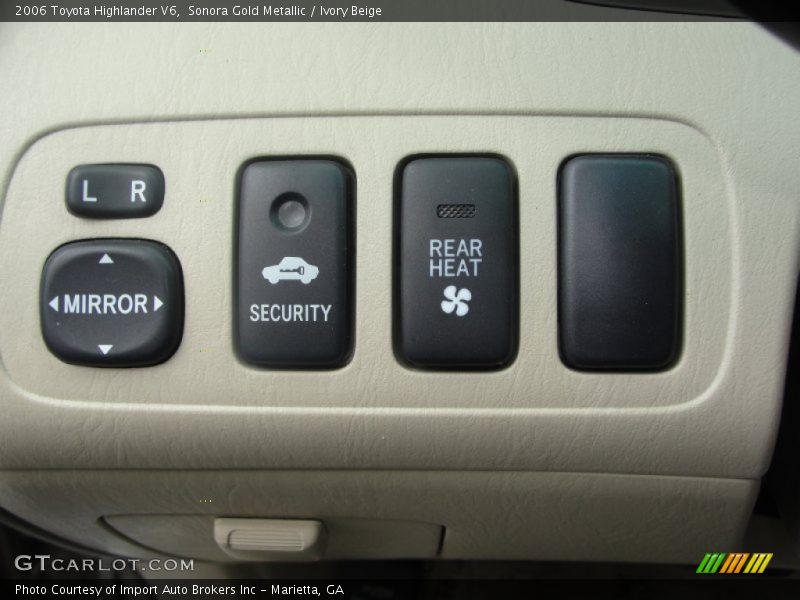 Sonora Gold Metallic / Ivory Beige 2006 Toyota Highlander V6