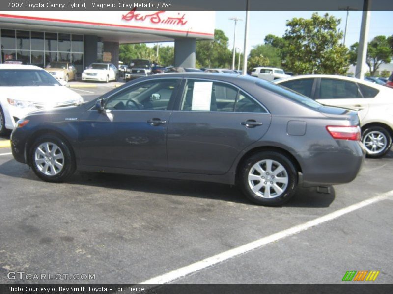 Magnetic Gray Metallic / Ash 2007 Toyota Camry Hybrid
