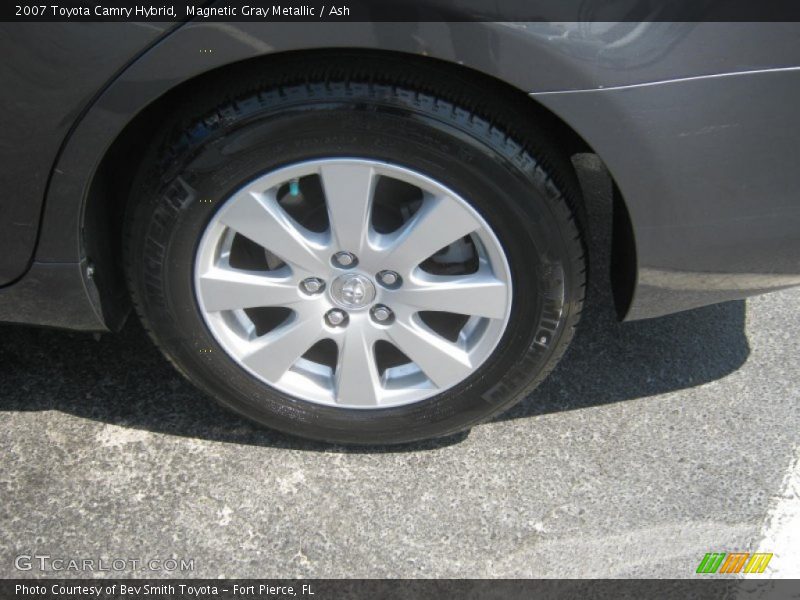 Magnetic Gray Metallic / Ash 2007 Toyota Camry Hybrid