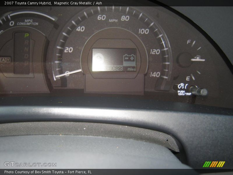 Magnetic Gray Metallic / Ash 2007 Toyota Camry Hybrid