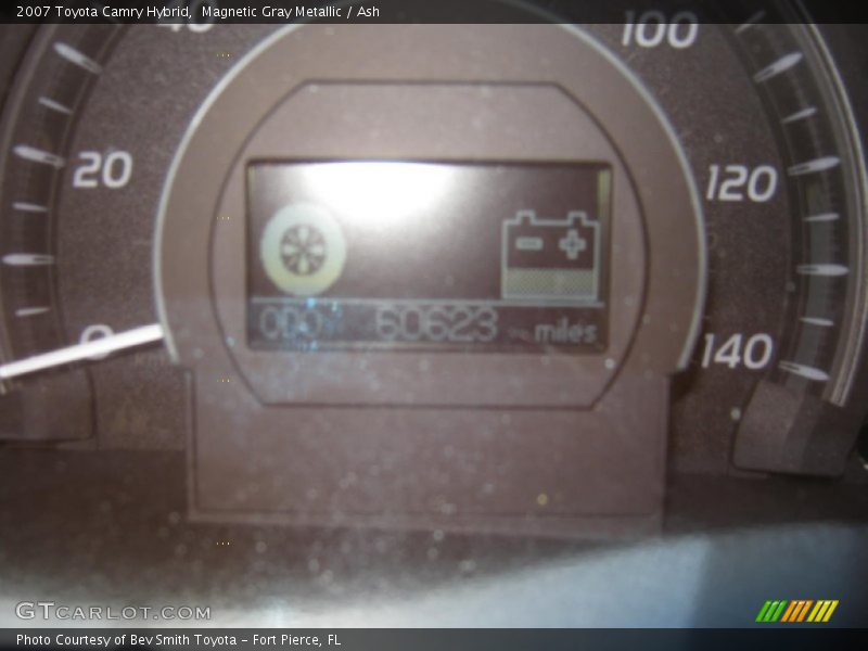 Magnetic Gray Metallic / Ash 2007 Toyota Camry Hybrid