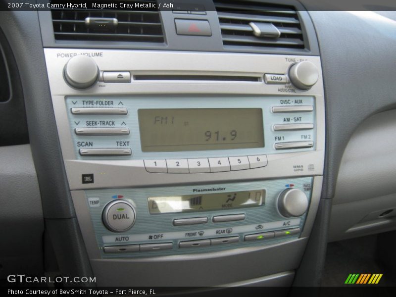 Magnetic Gray Metallic / Ash 2007 Toyota Camry Hybrid
