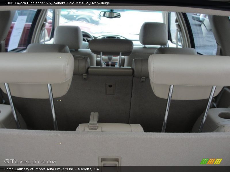 Sonora Gold Metallic / Ivory Beige 2006 Toyota Highlander V6