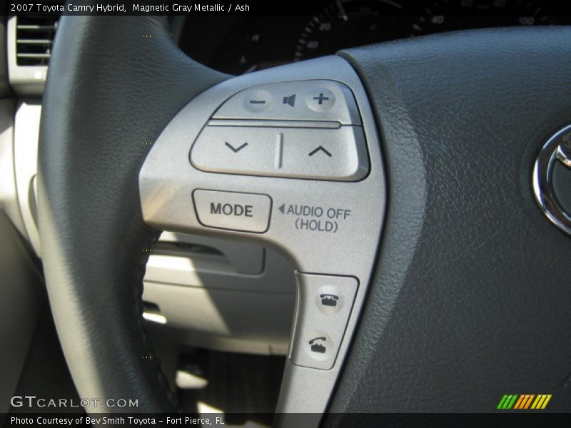 Magnetic Gray Metallic / Ash 2007 Toyota Camry Hybrid
