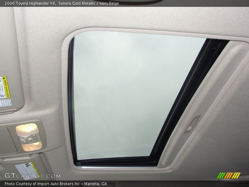 Sonora Gold Metallic / Ivory Beige 2006 Toyota Highlander V6