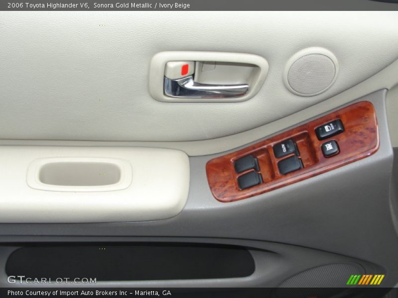 Sonora Gold Metallic / Ivory Beige 2006 Toyota Highlander V6