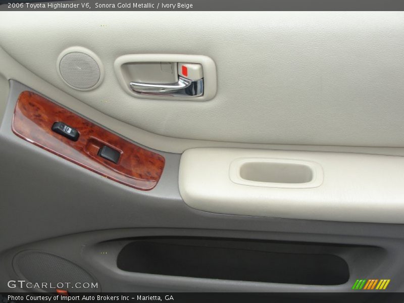 Sonora Gold Metallic / Ivory Beige 2006 Toyota Highlander V6
