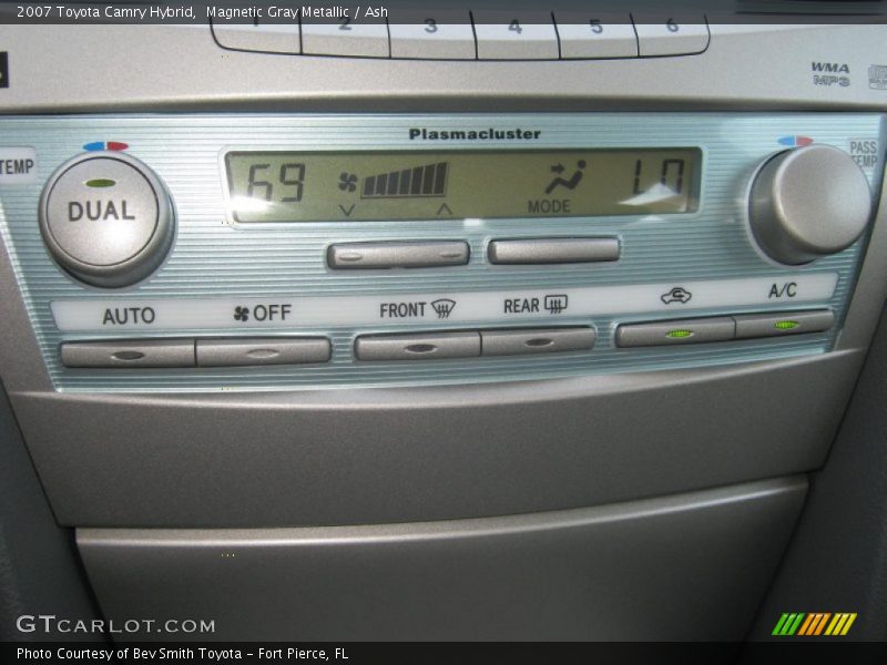 Magnetic Gray Metallic / Ash 2007 Toyota Camry Hybrid