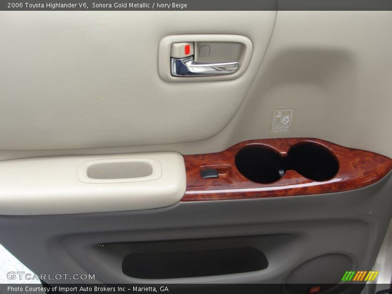 Sonora Gold Metallic / Ivory Beige 2006 Toyota Highlander V6