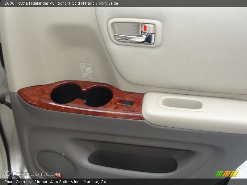 Sonora Gold Metallic / Ivory Beige 2006 Toyota Highlander V6
