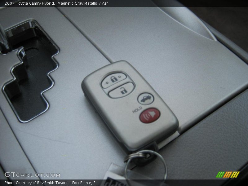 Magnetic Gray Metallic / Ash 2007 Toyota Camry Hybrid