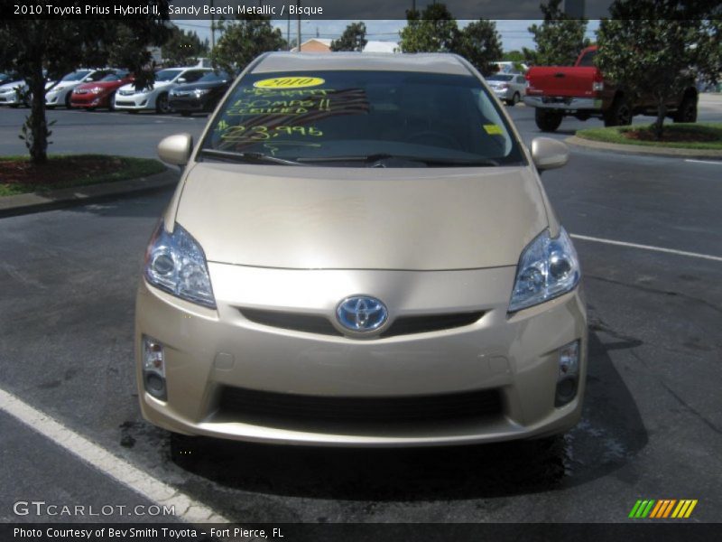 Sandy Beach Metallic / Bisque 2010 Toyota Prius Hybrid II