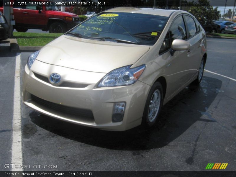 Sandy Beach Metallic / Bisque 2010 Toyota Prius Hybrid II
