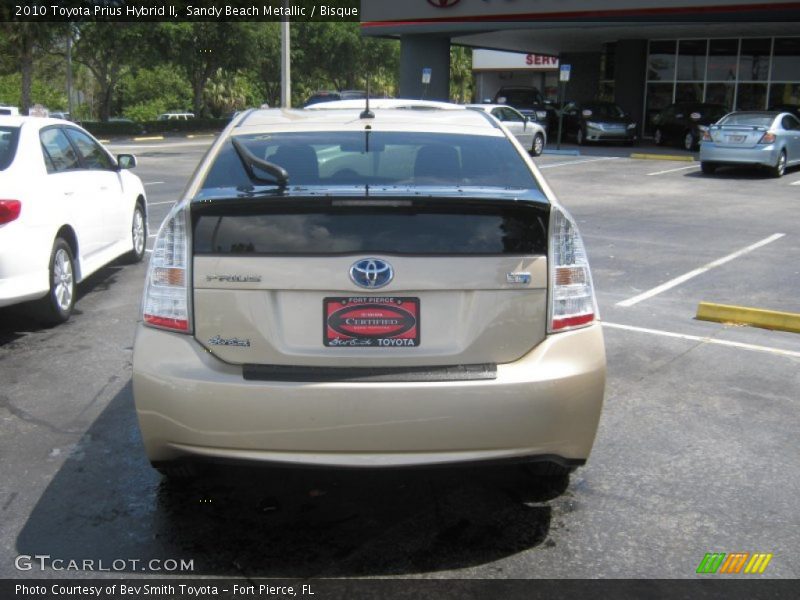 Sandy Beach Metallic / Bisque 2010 Toyota Prius Hybrid II