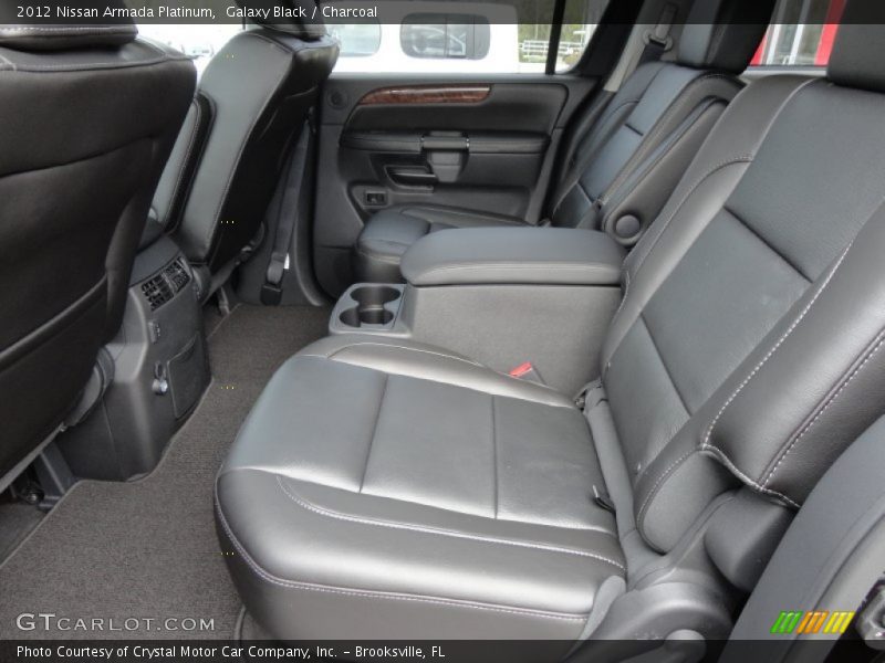 Galaxy Black / Charcoal 2012 Nissan Armada Platinum