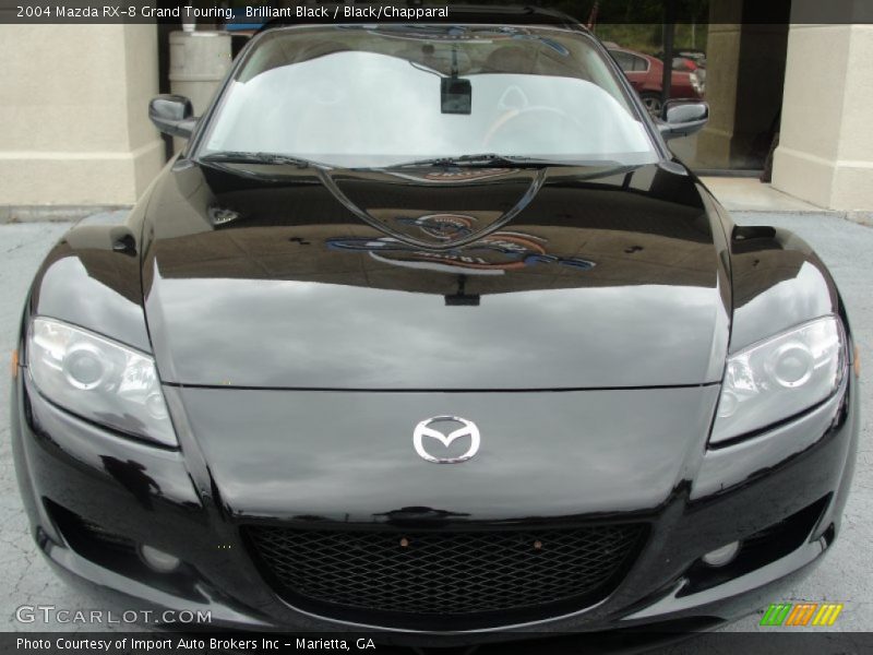 Brilliant Black / Black/Chapparal 2004 Mazda RX-8 Grand Touring