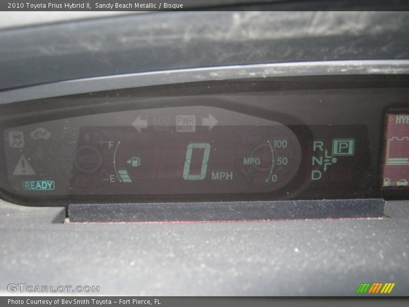 Sandy Beach Metallic / Bisque 2010 Toyota Prius Hybrid II
