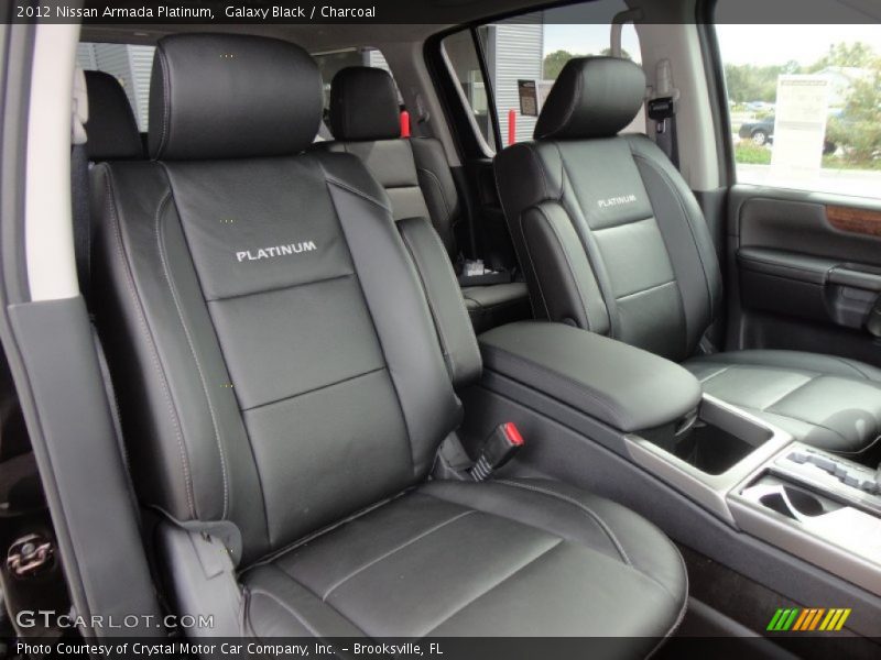 Galaxy Black / Charcoal 2012 Nissan Armada Platinum