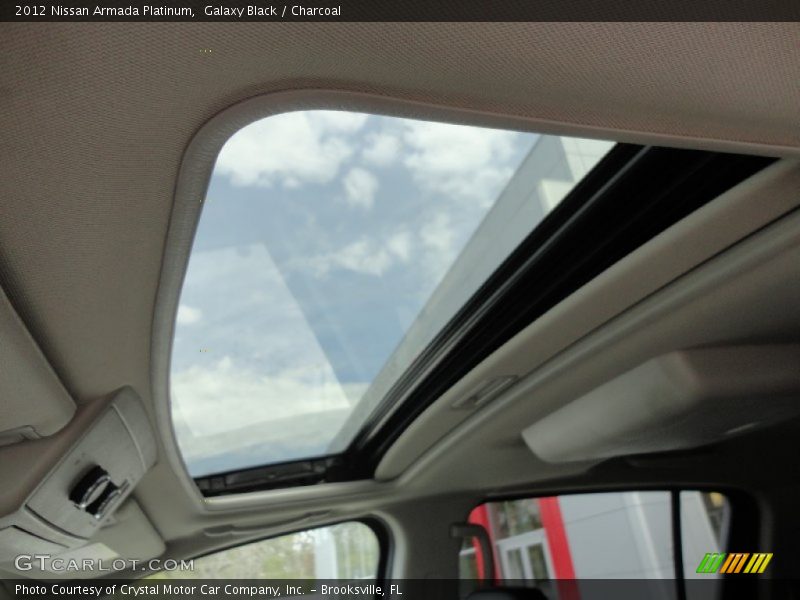 Galaxy Black / Charcoal 2012 Nissan Armada Platinum
