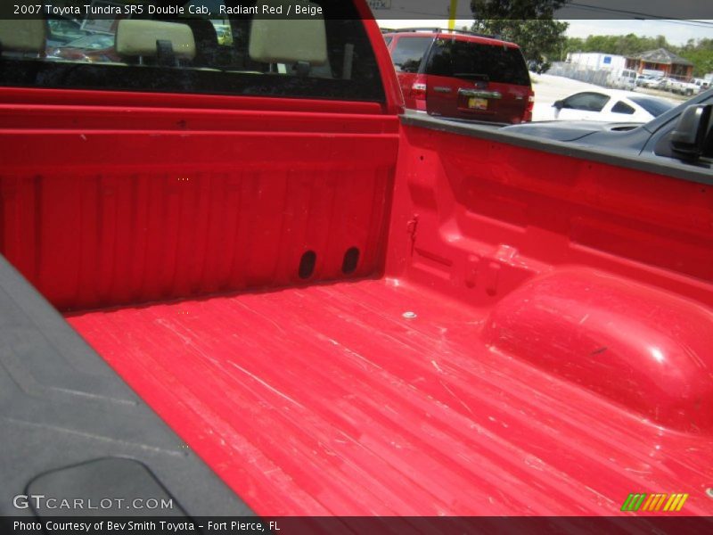 Radiant Red / Beige 2007 Toyota Tundra SR5 Double Cab