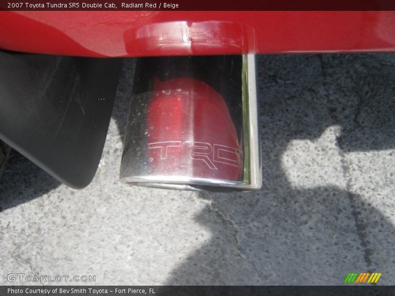 Radiant Red / Beige 2007 Toyota Tundra SR5 Double Cab