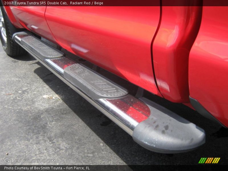 Radiant Red / Beige 2007 Toyota Tundra SR5 Double Cab