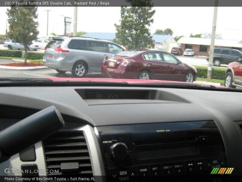 Radiant Red / Beige 2007 Toyota Tundra SR5 Double Cab