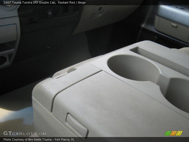 Radiant Red / Beige 2007 Toyota Tundra SR5 Double Cab