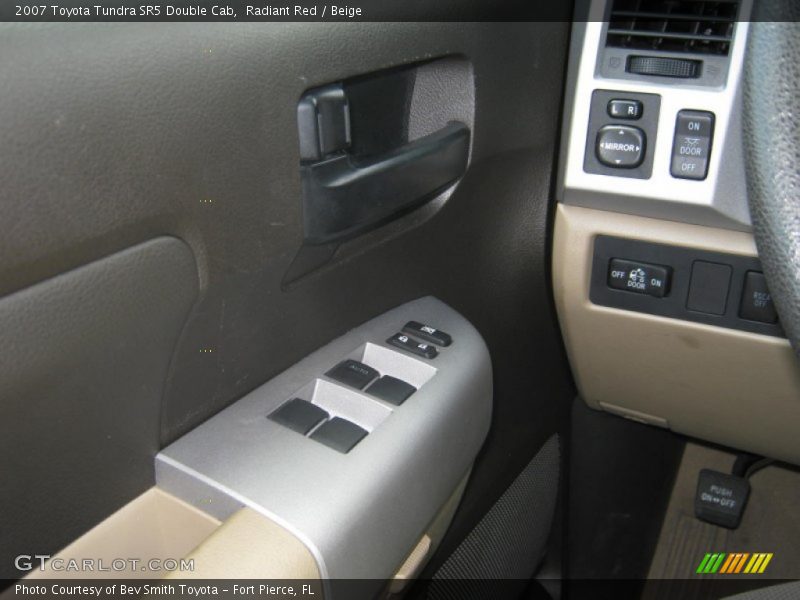 Radiant Red / Beige 2007 Toyota Tundra SR5 Double Cab
