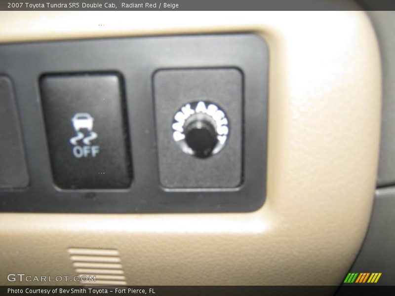 Radiant Red / Beige 2007 Toyota Tundra SR5 Double Cab