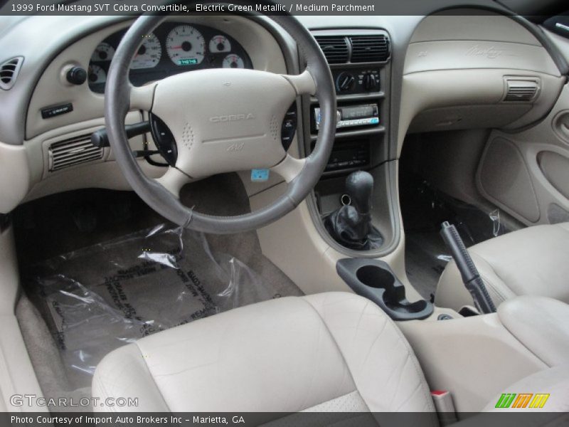  1999 Mustang SVT Cobra Convertible Medium Parchment Interior