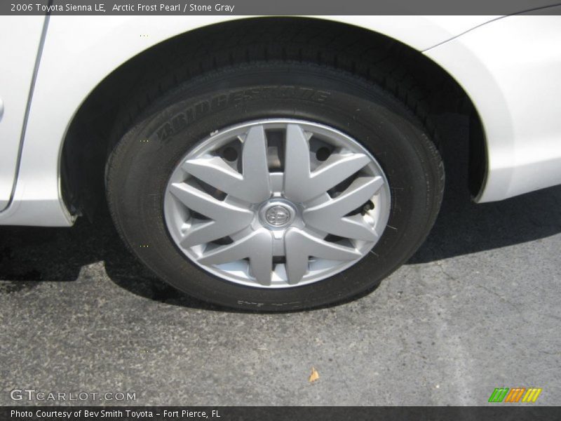 Arctic Frost Pearl / Stone Gray 2006 Toyota Sienna LE
