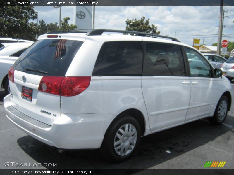 Arctic Frost Pearl / Stone Gray 2006 Toyota Sienna LE