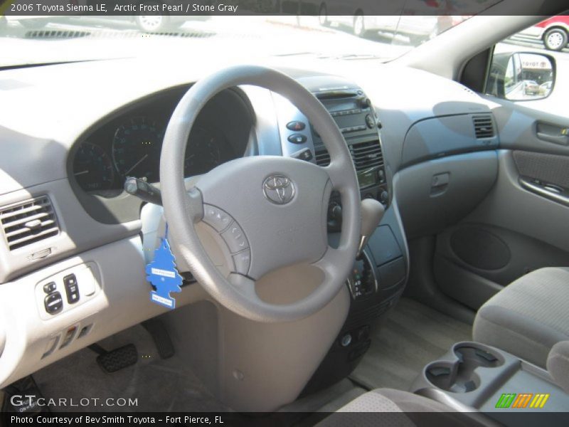 Arctic Frost Pearl / Stone Gray 2006 Toyota Sienna LE