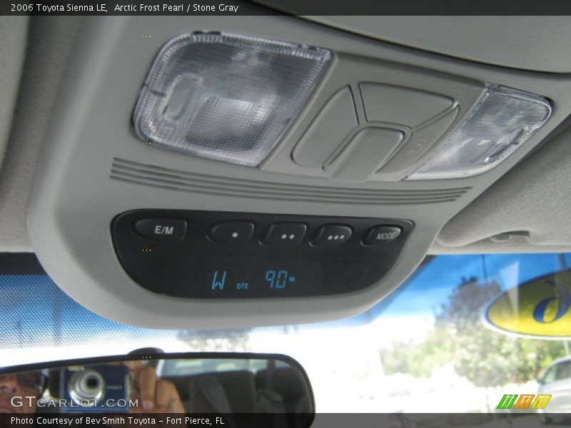 Arctic Frost Pearl / Stone Gray 2006 Toyota Sienna LE