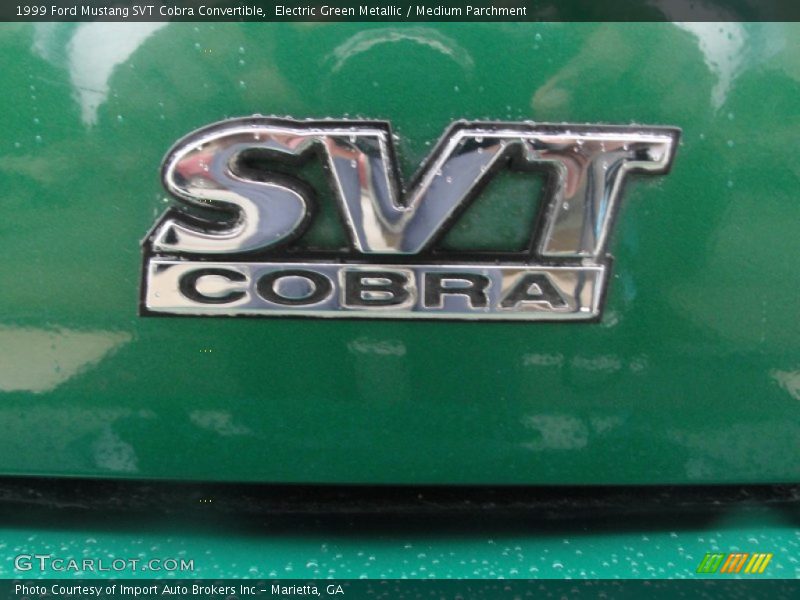  1999 Mustang SVT Cobra Convertible Logo