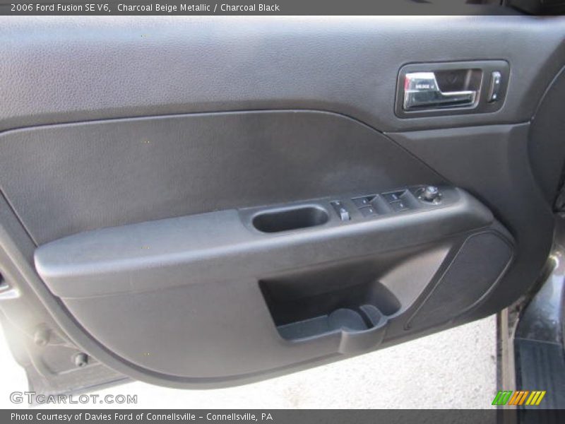 Charcoal Beige Metallic / Charcoal Black 2006 Ford Fusion SE V6