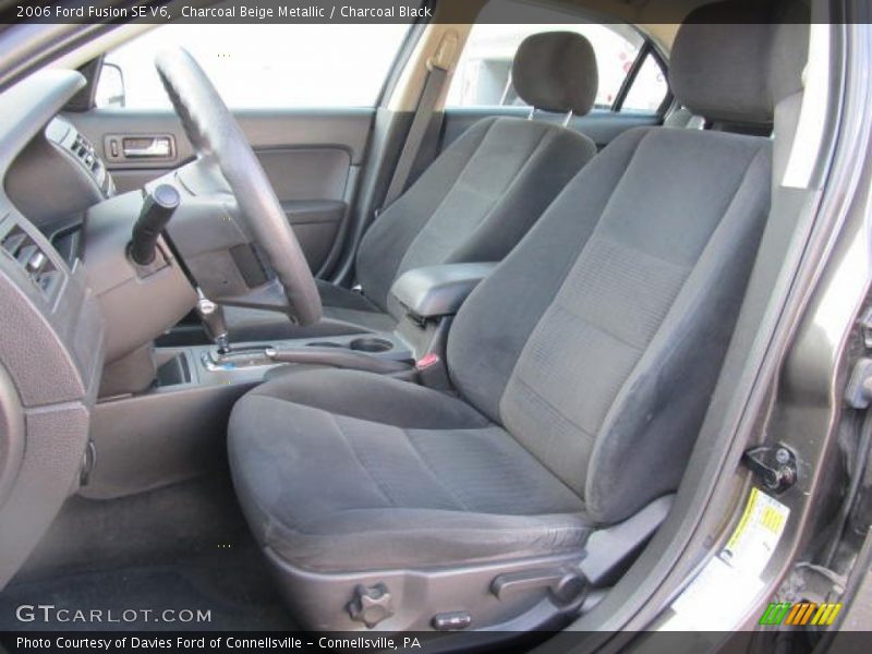 Charcoal Beige Metallic / Charcoal Black 2006 Ford Fusion SE V6
