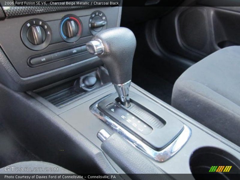 Charcoal Beige Metallic / Charcoal Black 2006 Ford Fusion SE V6