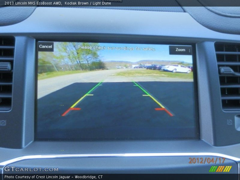 Kodiak Brown / Light Dune 2013 Lincoln MKS EcoBoost AWD