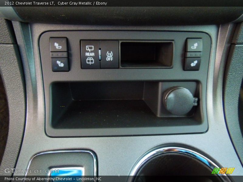 Cyber Gray Metallic / Ebony 2012 Chevrolet Traverse LT